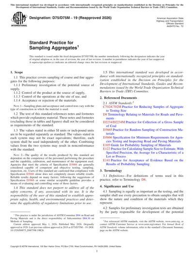 Standards PDF Cover Page