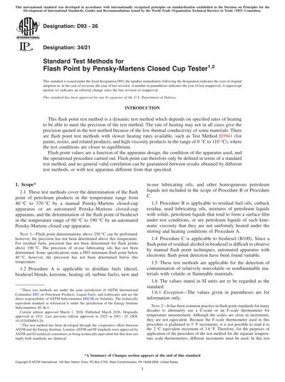Standards PDF Cover Page