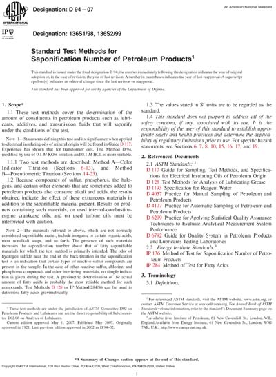 Standards PDF Cover Page