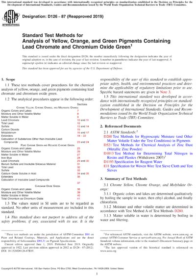 Standards PDF Cover Page