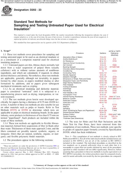 Standards PDF Cover Page
