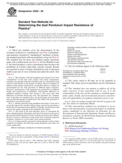 Standards PDF Cover Page
