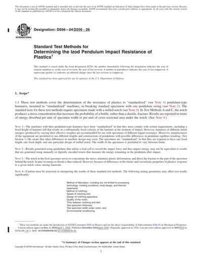 Standards PDF Cover Page