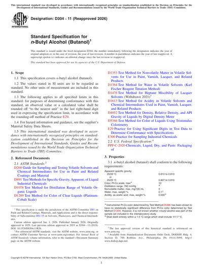 Standards PDF Cover Page