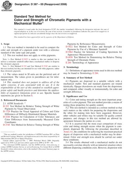 Standards PDF Cover Page