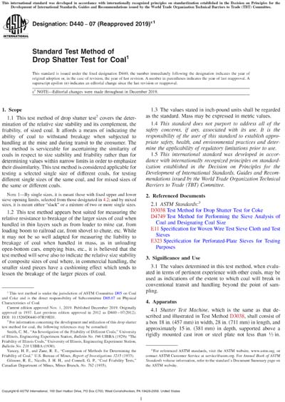 Standards PDF Cover Page