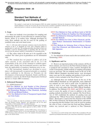 Standards PDF Cover Page