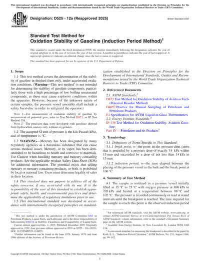 Standards PDF Cover Page