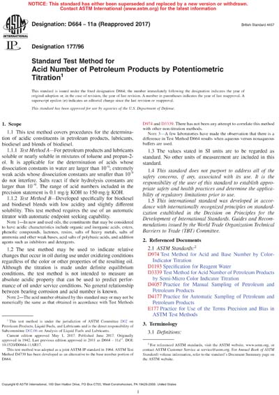 Standards PDF Cover Page
