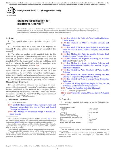 Standards PDF Cover Page