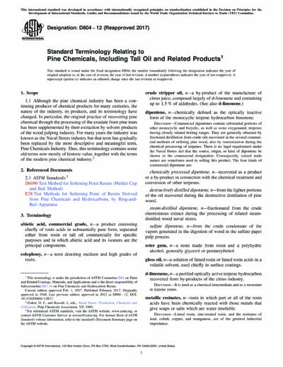 Standards PDF Cover Page
