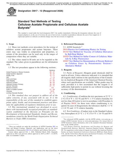 Standards PDF Cover Page