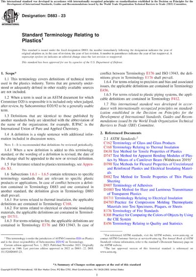 Standards PDF Cover Page