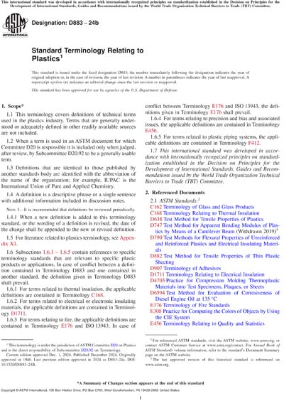 Standards PDF Cover Page