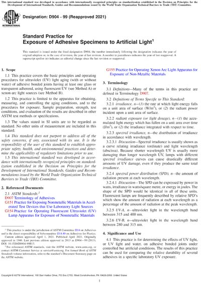 Standards PDF Cover Page
