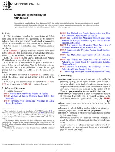 Standards PDF Cover Page