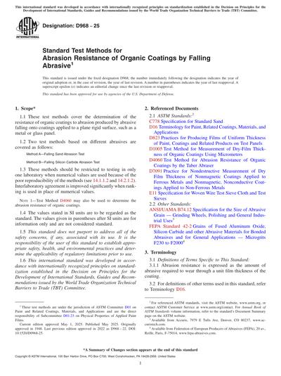 Standards PDF Cover Page