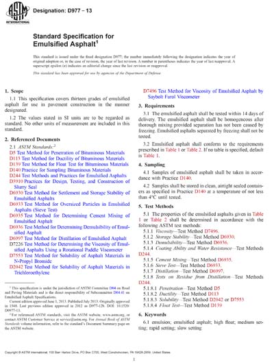 Standards PDF Cover Page