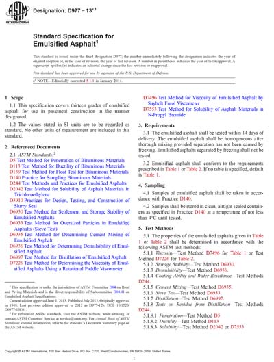 Standards PDF Cover Page