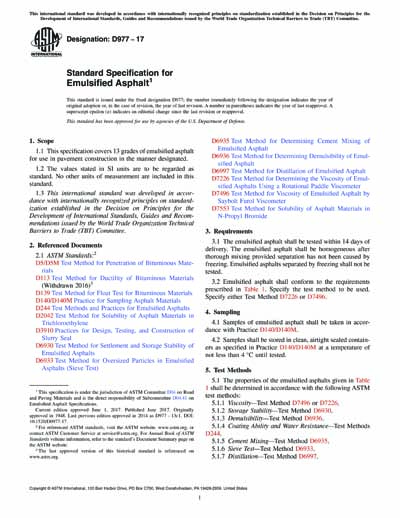 Standards PDF Cover Page