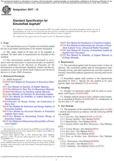 Standards PDF Cover Page