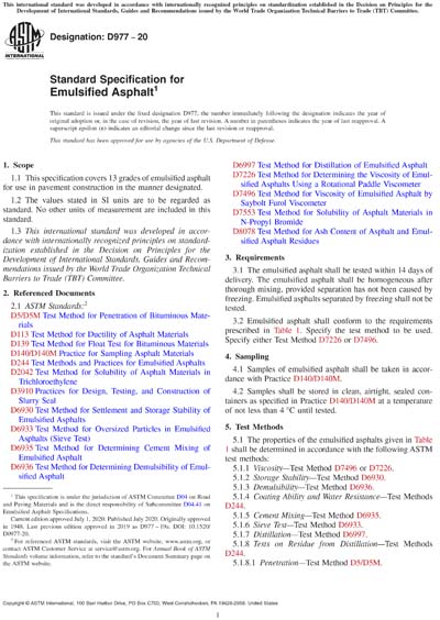 Standards PDF Cover Page