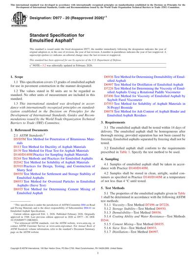 Standards PDF Cover Page