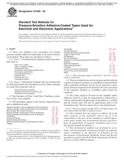 Standards PDF Cover Page