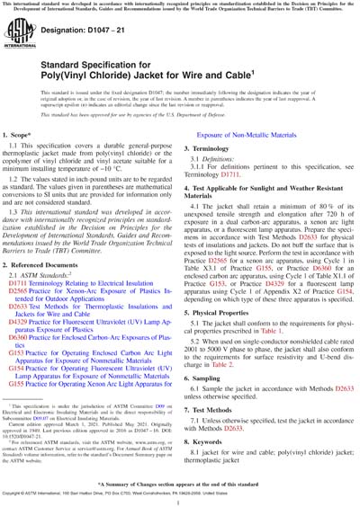 Standards PDF Cover Page