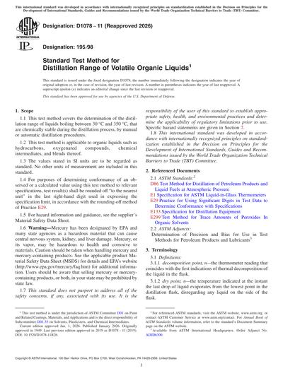 Standards PDF Cover Page