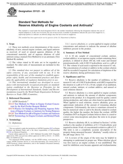 Standards PDF Cover Page