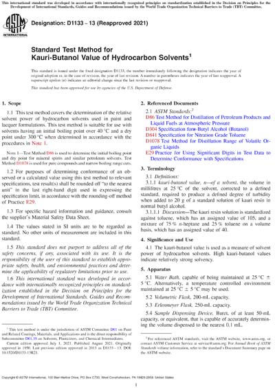 Standards PDF Cover Page