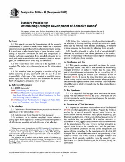 Standards PDF Cover Page