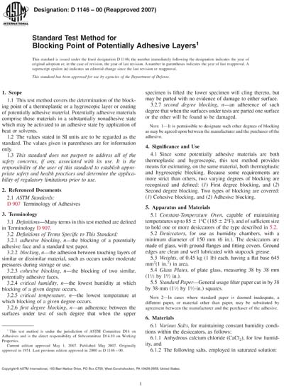 Standards PDF Cover Page