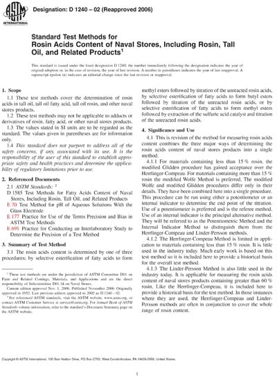 Standards PDF Cover Page
