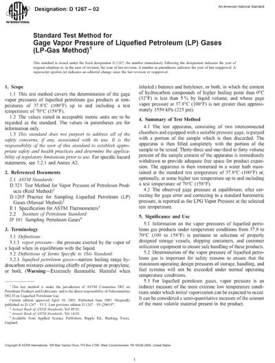Standards PDF Cover Page