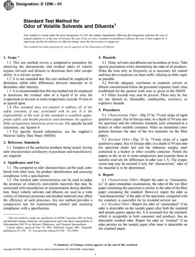 Standards PDF Cover Page