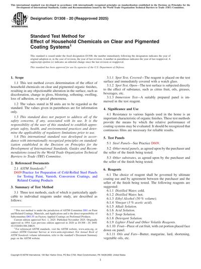 Standards PDF Cover Page