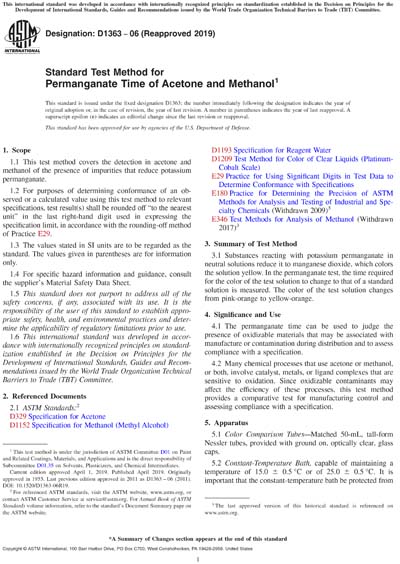 Standards PDF Cover Page