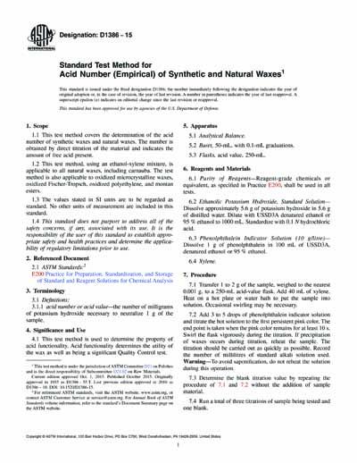 Standards PDF Cover Page