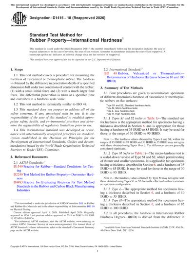 Standards PDF Cover Page