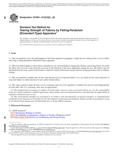 Standards PDF Cover Page