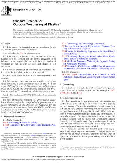 Standards PDF Cover Page