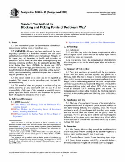 Standards PDF Cover Page