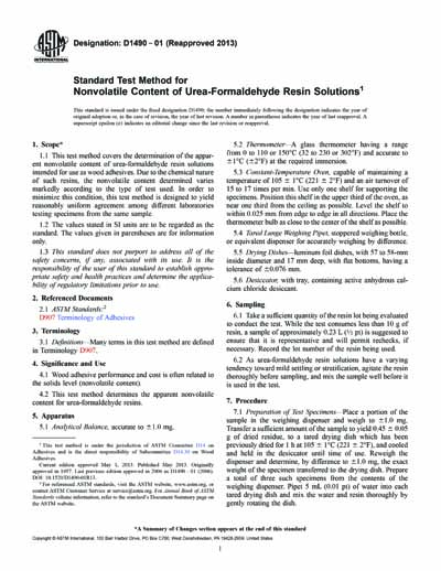 Standards PDF Cover Page