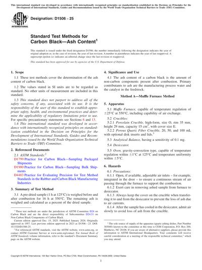 Standards PDF Cover Page