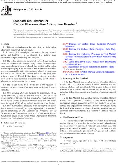 Standards PDF Cover Page