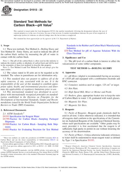 Standards PDF Cover Page