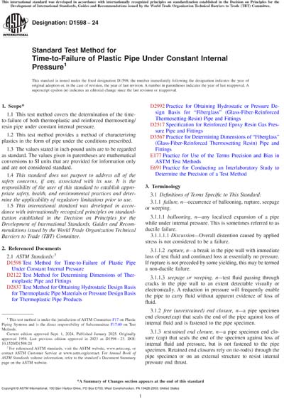 Standards PDF Cover Page