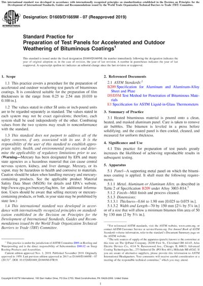 Standards PDF Cover Page